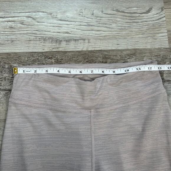 Outdoor Voices 7/8 Leggings Dusty Lavender Stripe High Rise TechSweat M - Picture 5 of 7